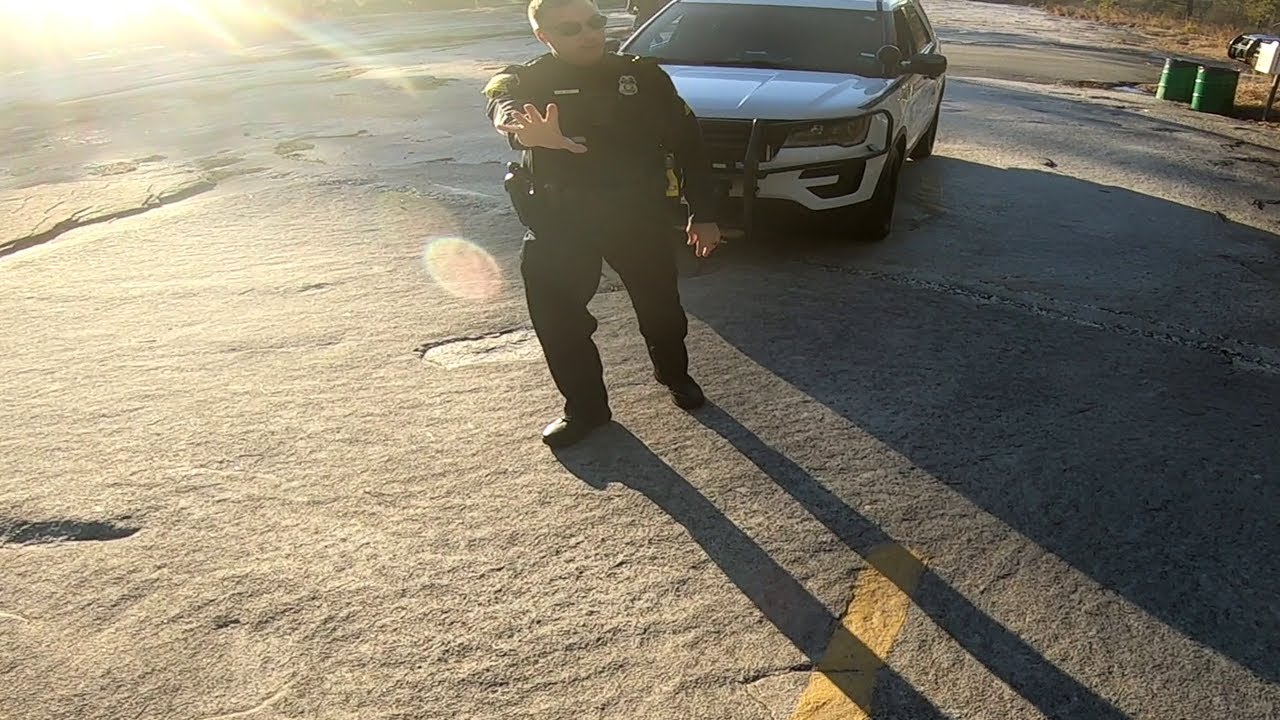 Trail police stops ebike at stone mountain