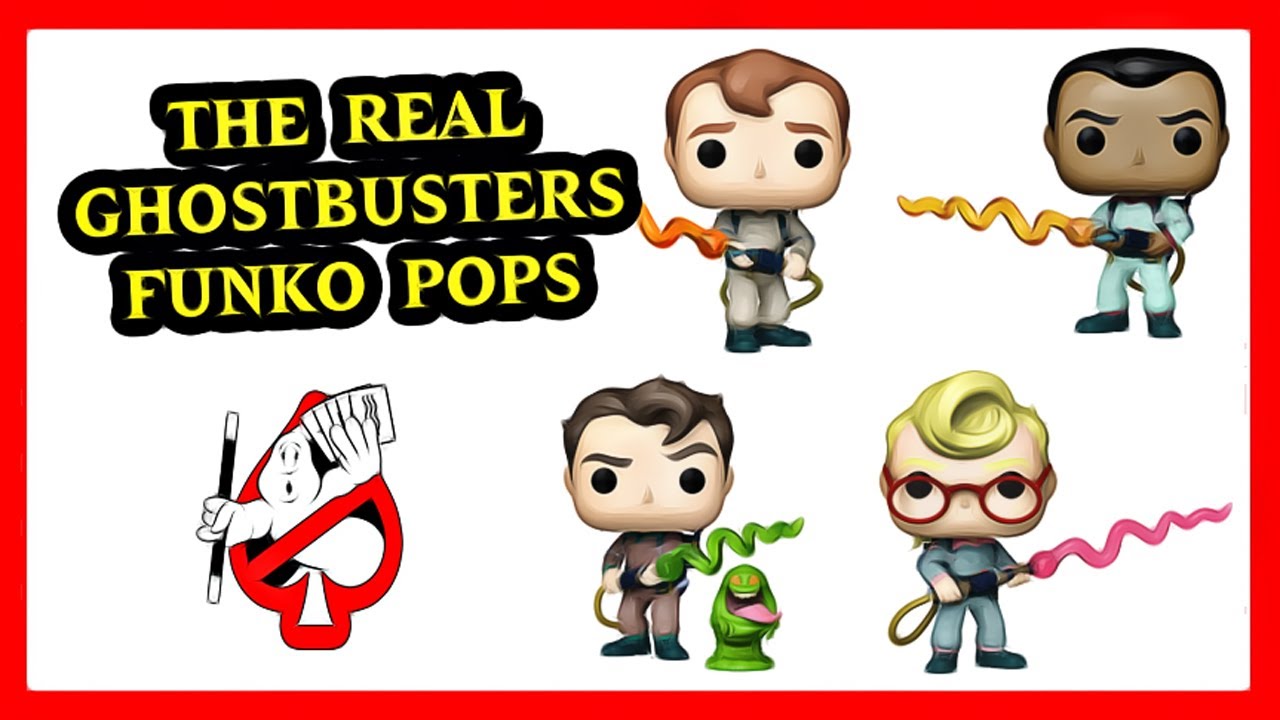 The Real Ghostbusters Funko Pop Vinyl Figures - Review