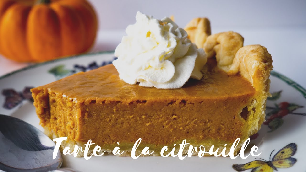 TARTE A LA CITROUILLE PUMPKIN PIE MADE IN CLEMS