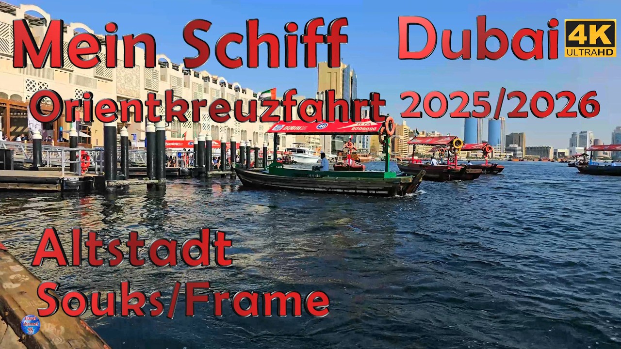 MEIN SCHIFF | DUBAI | Altstadt | Souks | The Frame | Orientkreuzfahrt 2025-2026  #meinschiff #dubai