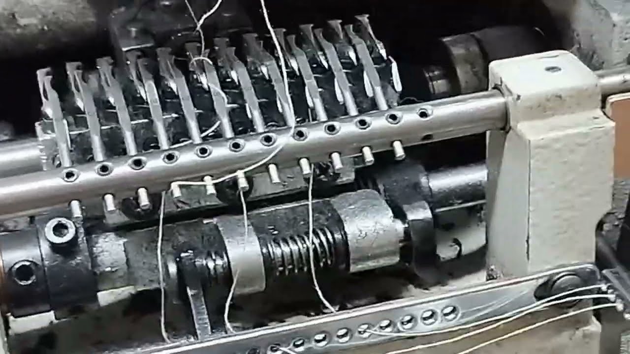 12 iğne zincir lastik makinası(kemer lastik) lüper ayarı nasıl yapılır ipleri nasıl takılır