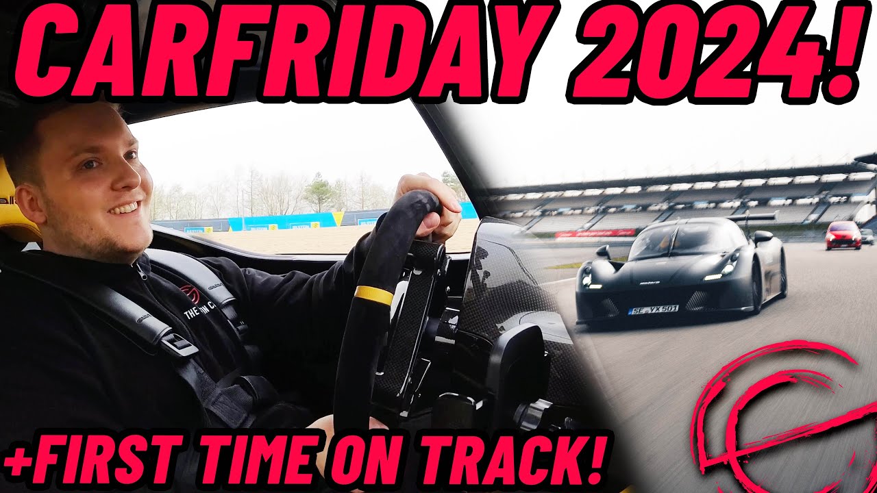 CARFRIDAY 2024! FIRST LAP IN OUR CARBON FIBER  DALLARA D50! 🥵