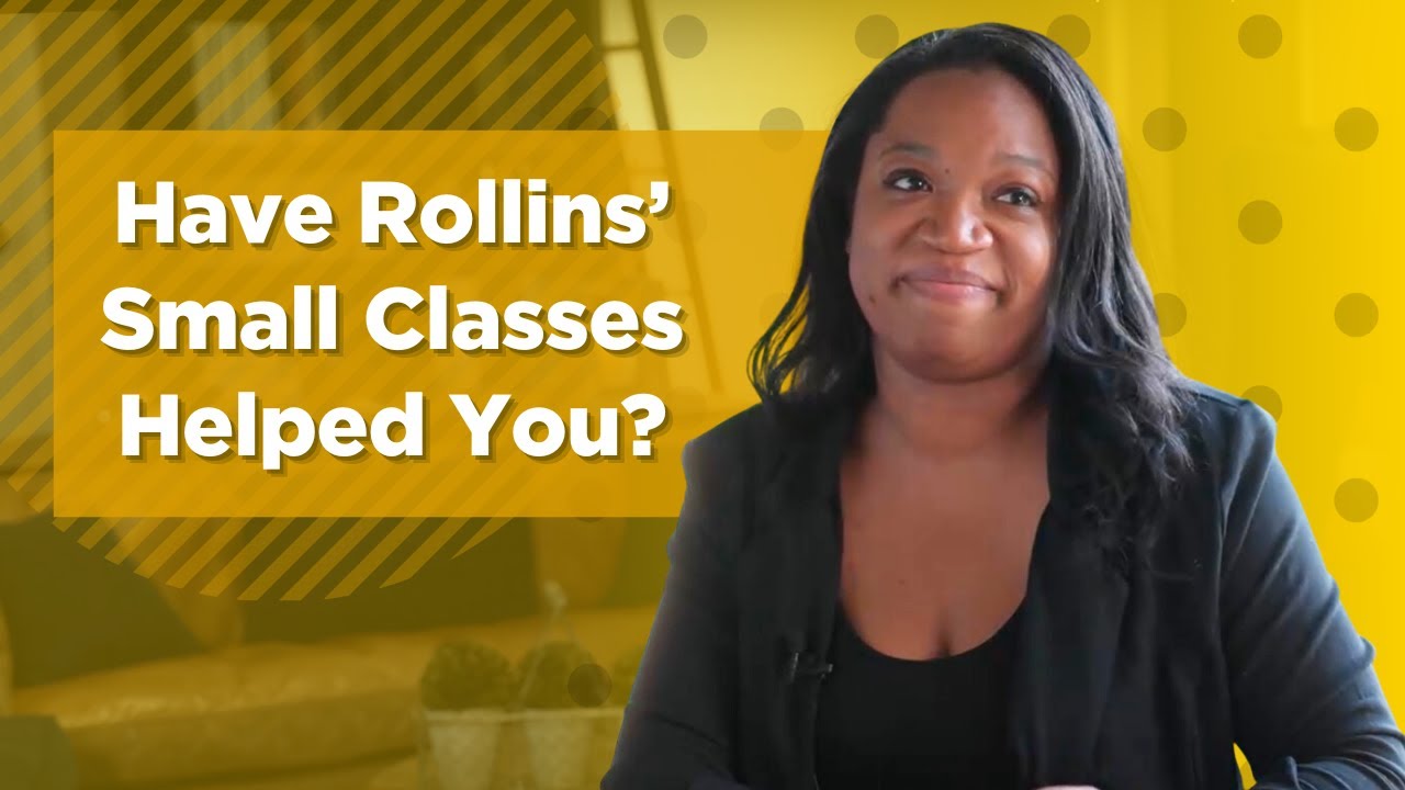 Are the small class sizes helpful? | How expert support can help you thrive.