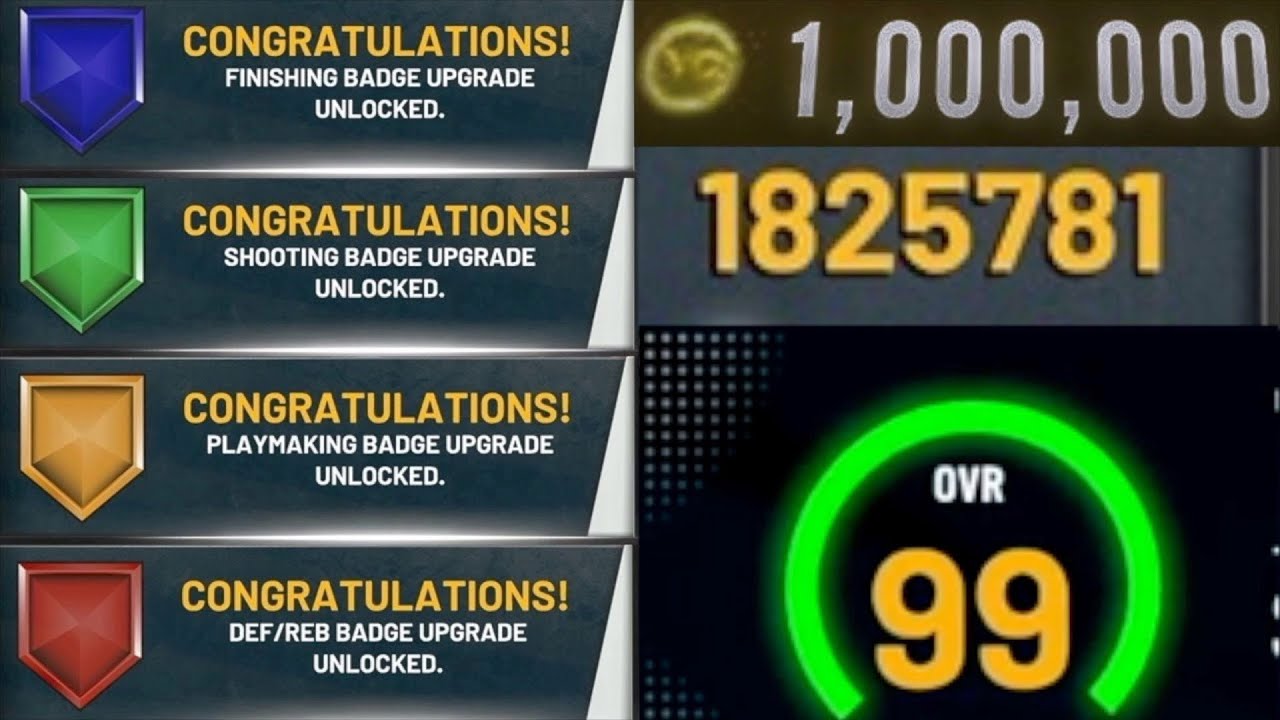 the Fastest Way To Reach 99 Overall & MAX ALL Badges in NBA 2K23… (100K+ a game)