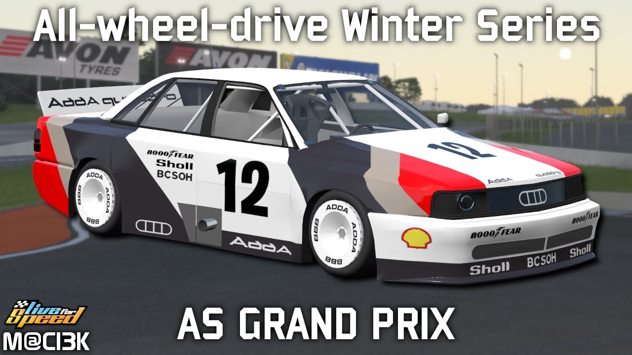 All-wheel-drive Winter Series - Aston Grand Prix (AS5) with ADDA 200 ANS TRAM | Live for Speed 0.8B