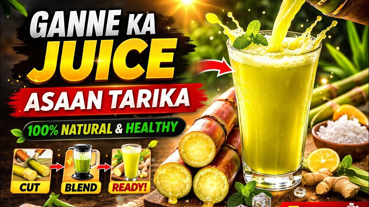 Garmi special ganne ka juice homemade #juice #garmi #homemade #simple #thandapani #nimbu #ganna 