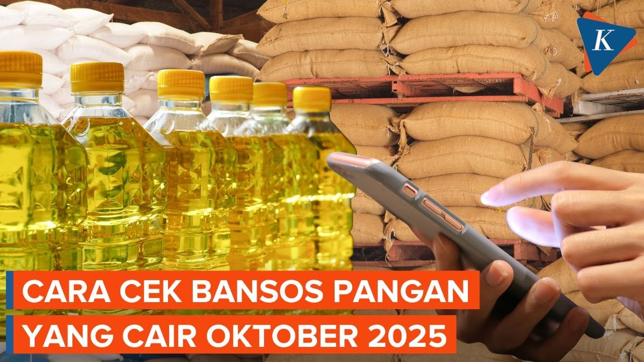 Cara Cek Bansos Pangan yang Cair Oktober 2025