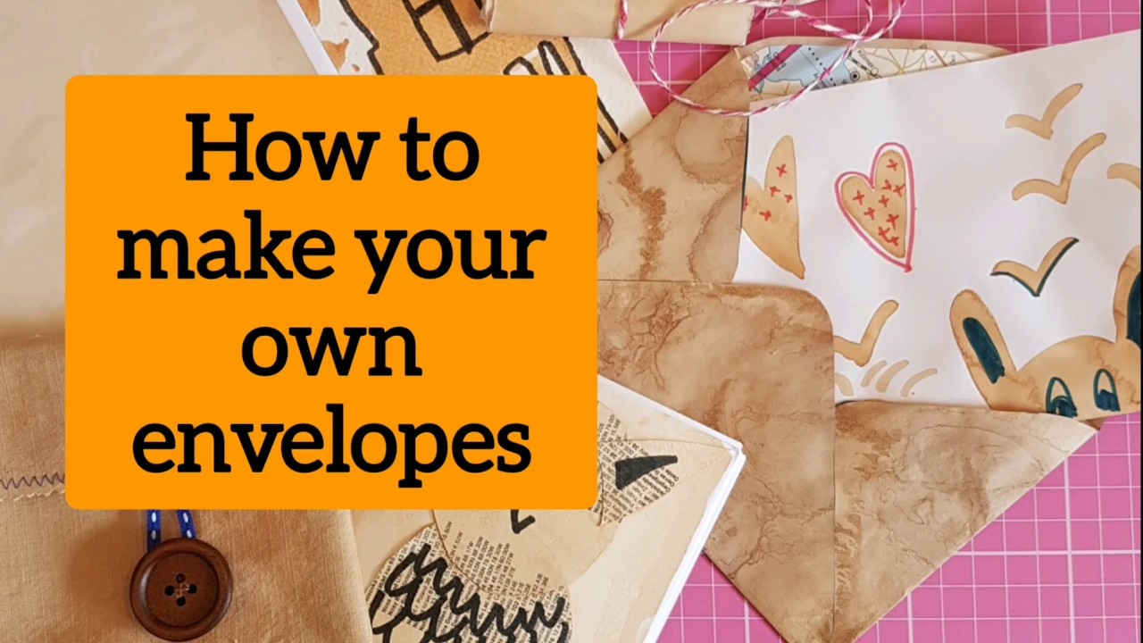How to make your own Envelopes with The Craft Corner