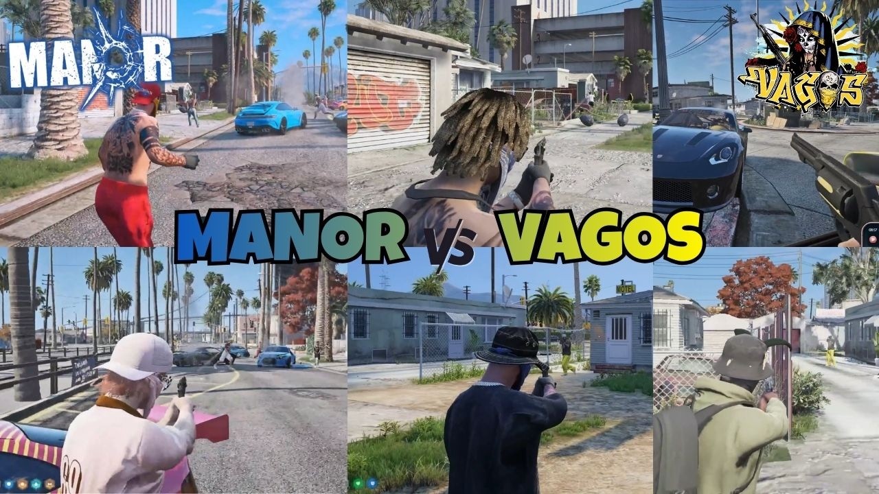 Manor vs Vagos After Simon Smokes Chico at The Barrio | MULTIPOV | NOPIXEL 4.0 GTA RP