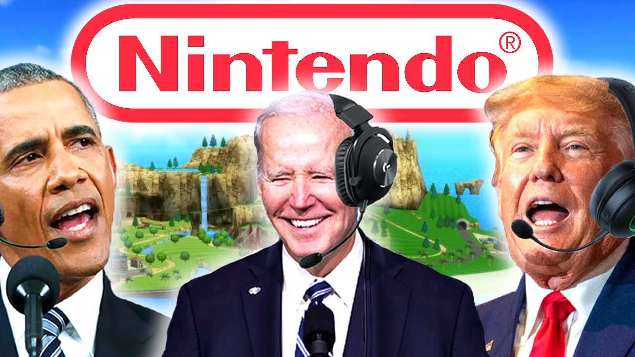 US Presidents Play Nintendo Games LONGPLAY (5 & 6)
