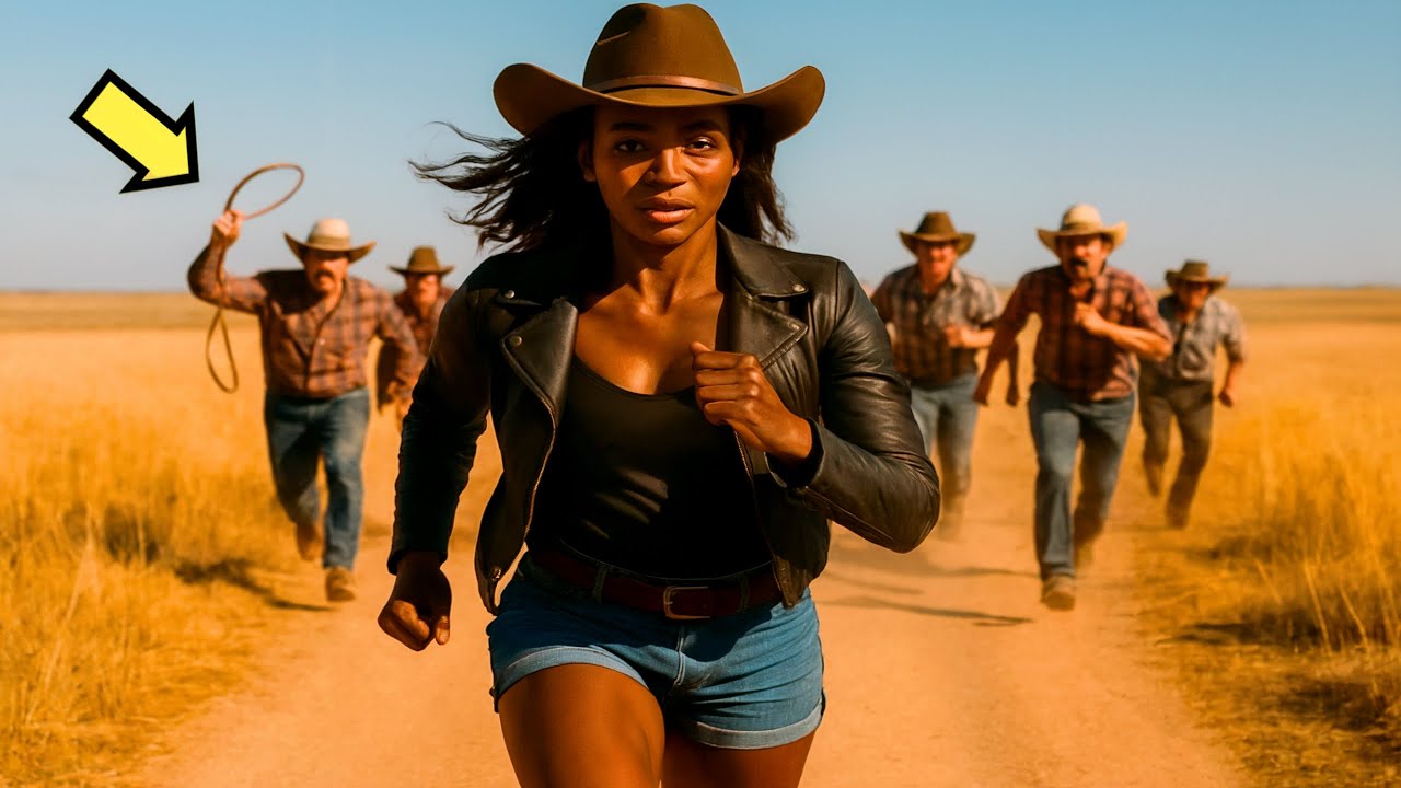 FARMERS CHASE BLACK COWGIRL… BUT SHE WAS EX MILITARY AND MAKES THEM PAY