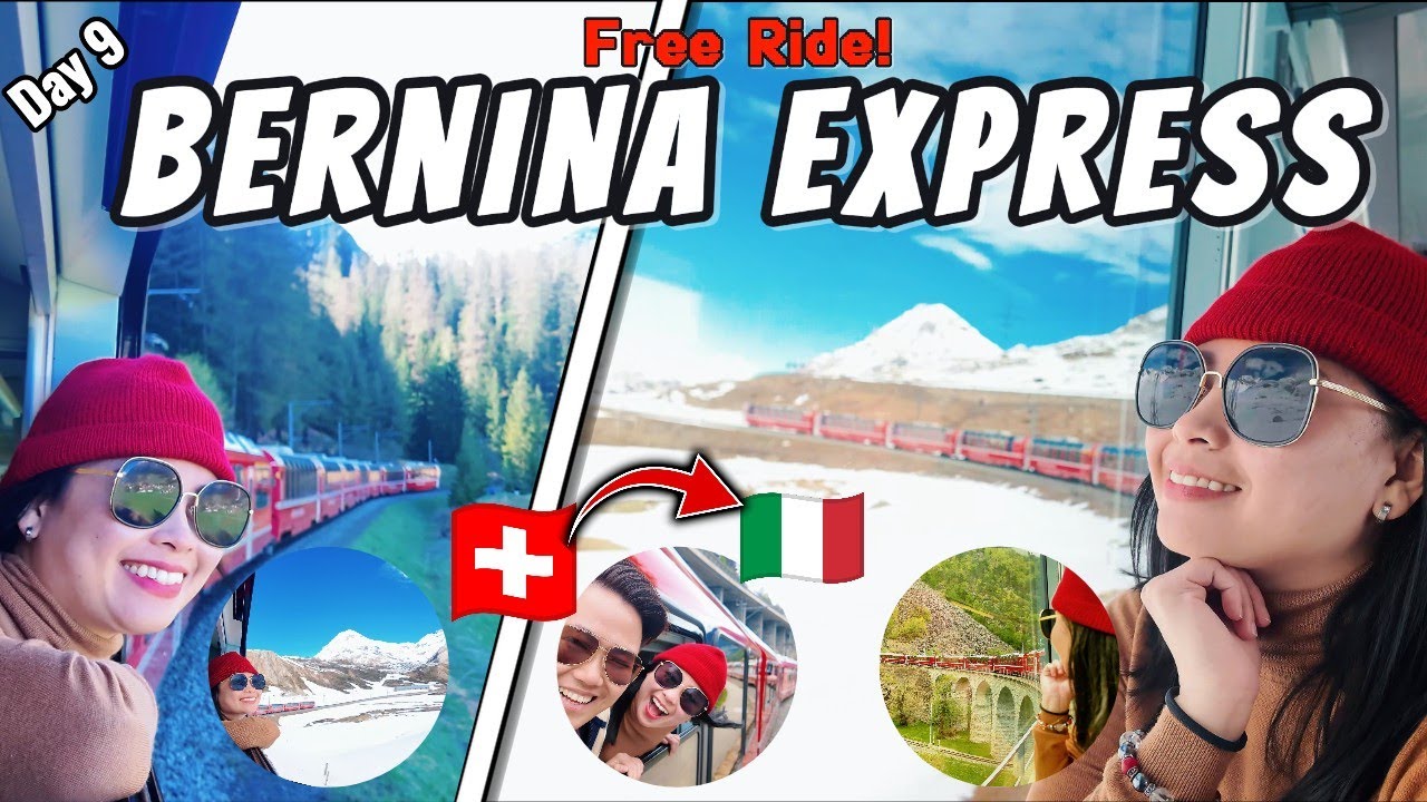 Better Than First Class 🚆 Bernina Express Allegra Car | Chur to Tirano + Landwasser & Brusio Viaduct