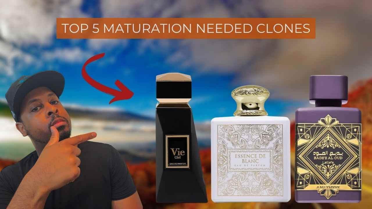 Пять клонов, которым требуется созревание