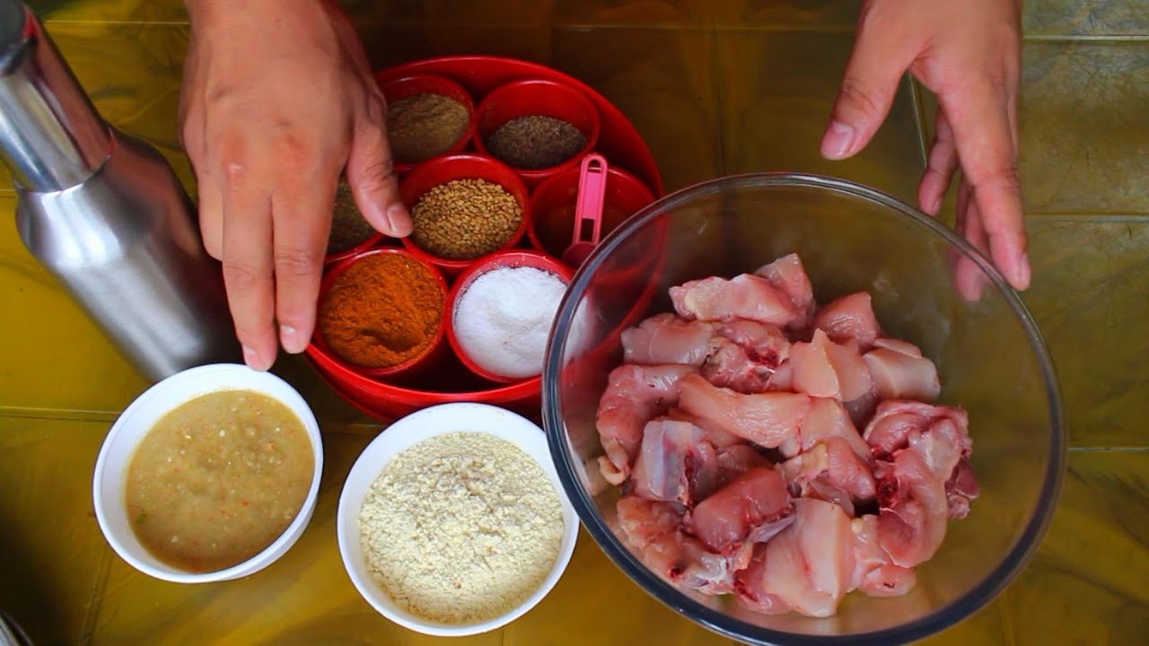 Barbeque chicken recipe/ Easy BBQ chicken grill at home/ How to make barbeque chicken/ Nepali style