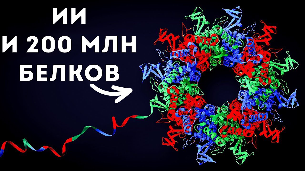 Как ИИ разгадал структуру 200 миллионов белков (Veritasium)