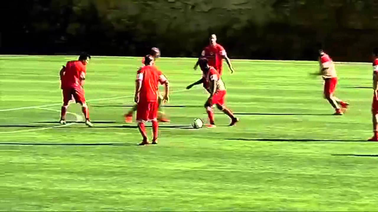 David Alaba scores a golazo in Austria training