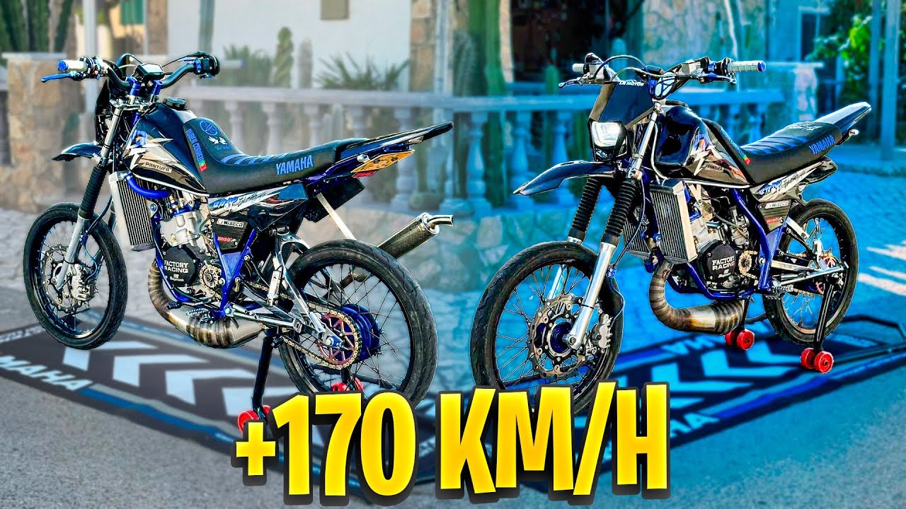 *QUE PERIGO !!* DT50 swap YZ 144 KIT ATHENA !! A MELHOR DA TUGA ??