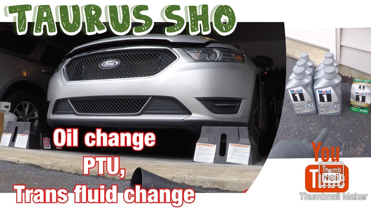 Taurus SHO - Замена масла, трансмиссии, PTU - полный комплекс услуг, средства индивидуальной защи...