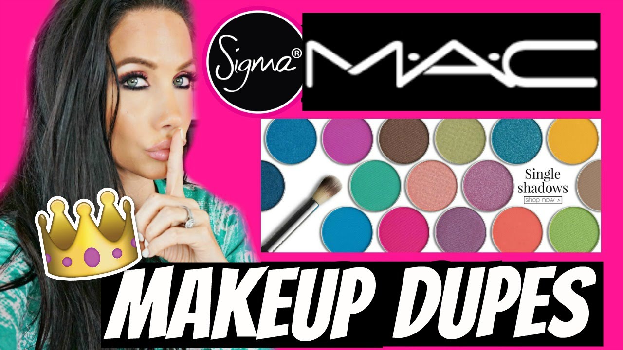 MAC AND SIGMA MAKEUP DUPES (KARITY REVIEW)