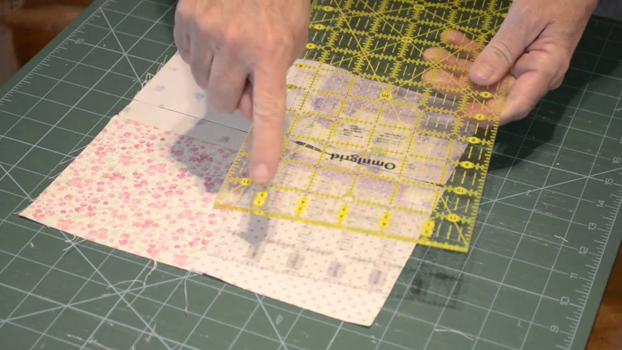 Tutorial de Quilting 3 Bloque de Cuadrados Intercalados  (Disappearing Blocks)