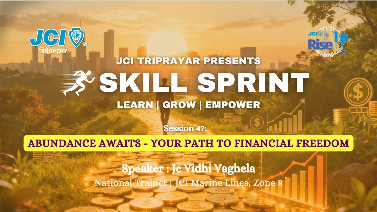 Abundance Awaits - Your Path to Financial Freedom|Jc Vidhi Vaghela|Session 47