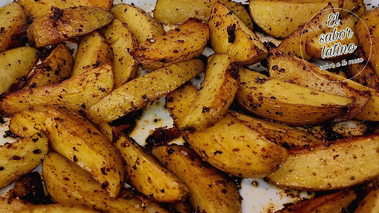 🔴Papas Doradas Al Horno F&aacute;ciles y Ricas💥