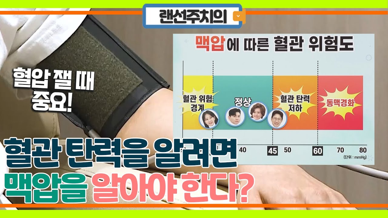혈관 탄력을 알려면 맥압을 알아야 한다? 혈관 탄력 높이는 호흡법