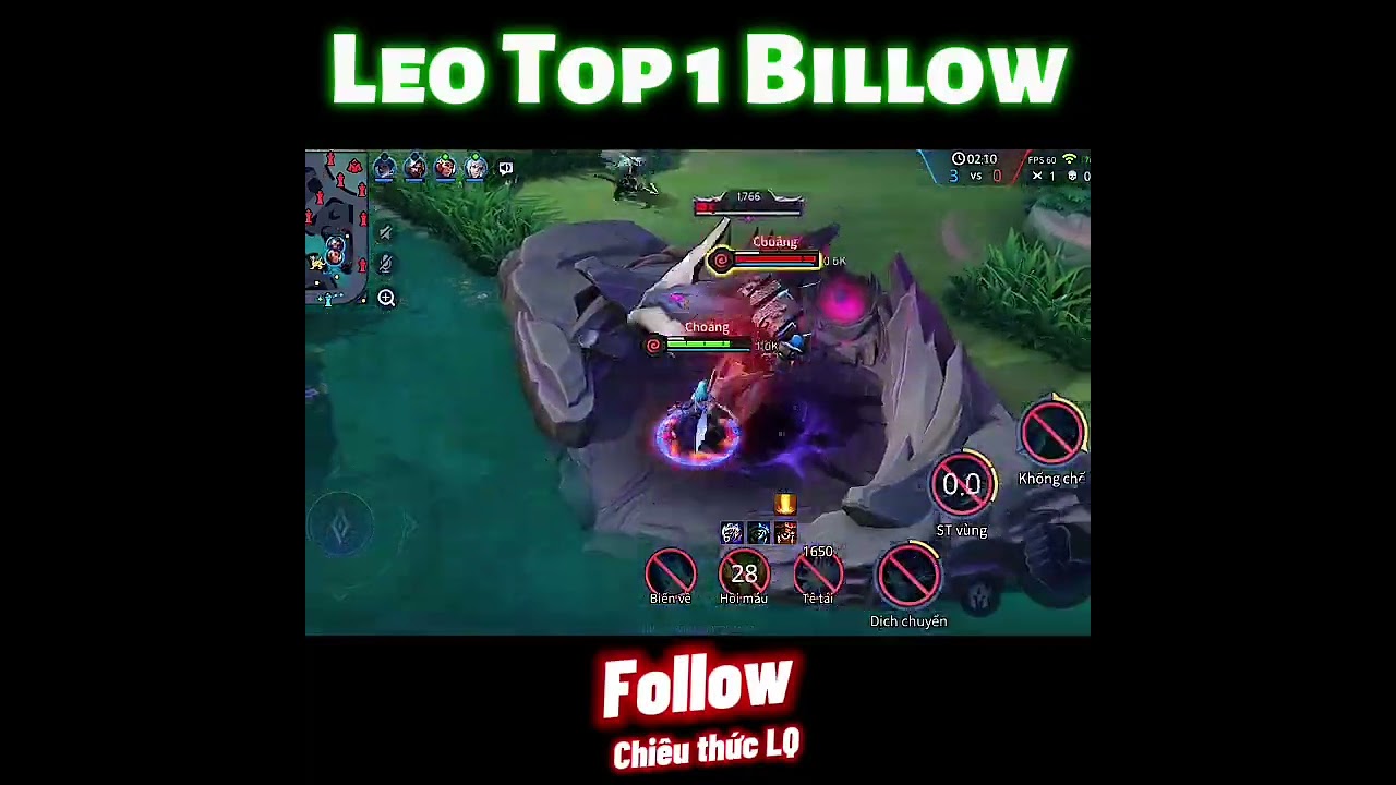 Leo Top 1 Billow #3 - Build trang bị cực mạnh #lienquanmobile #shorts