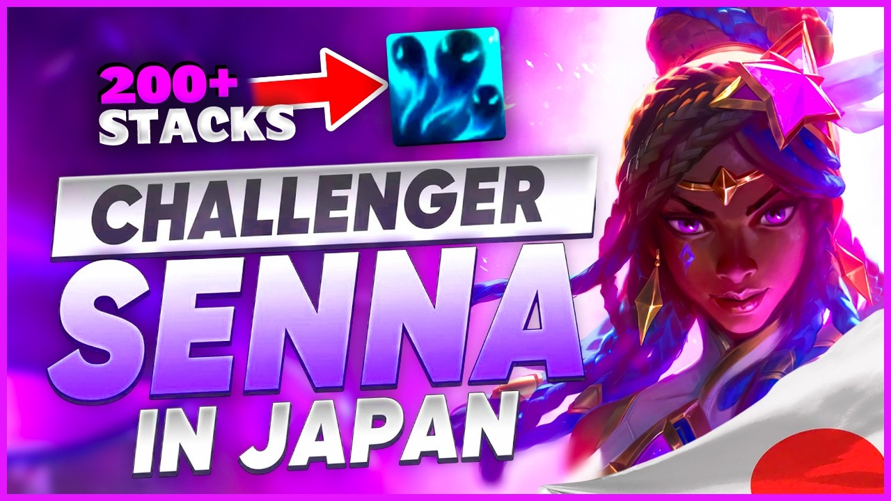 Recognized in Japan's Solo Queue | 200+ Soul Senna Gameplay