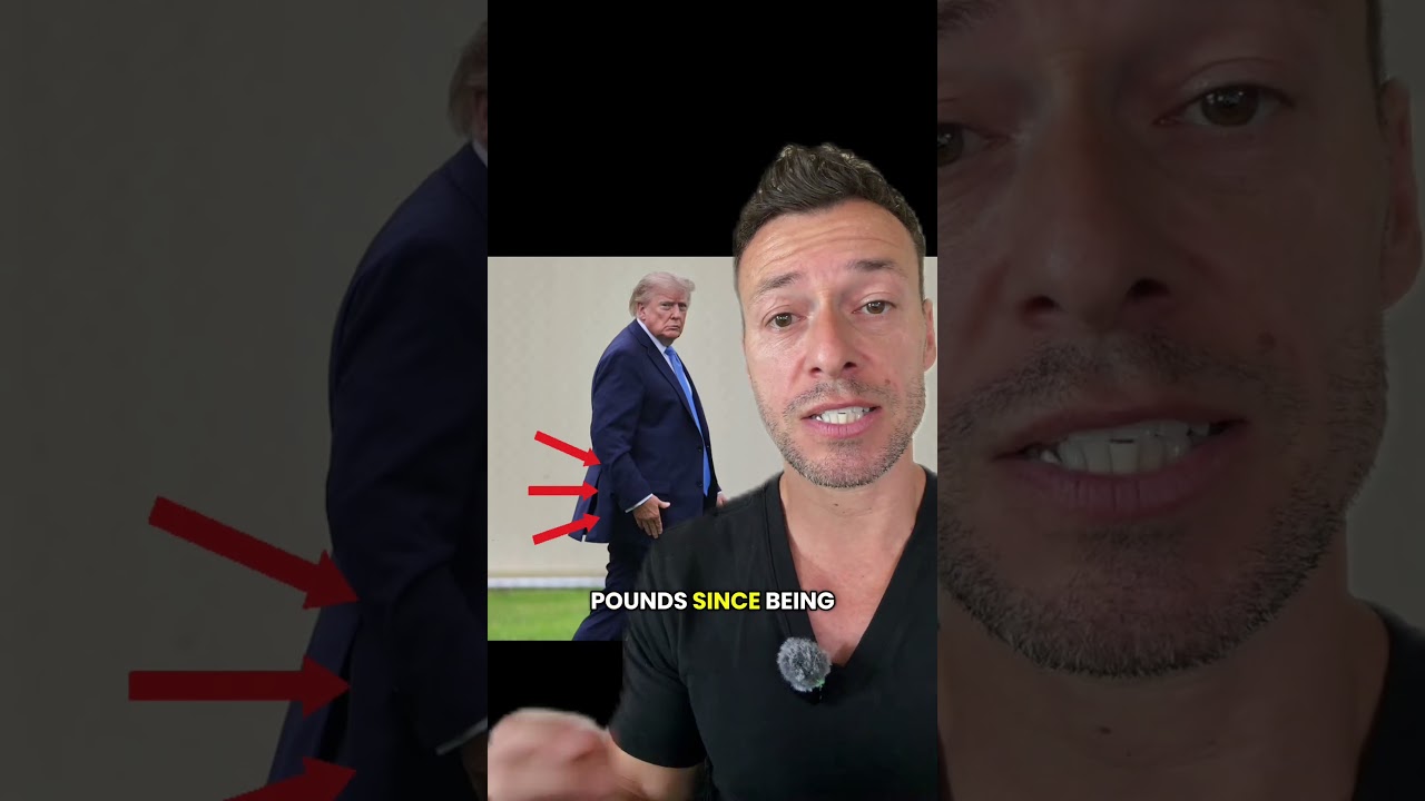Новый отчет указывает на то, что Трамп значительно прибавил в весе. Заметно?