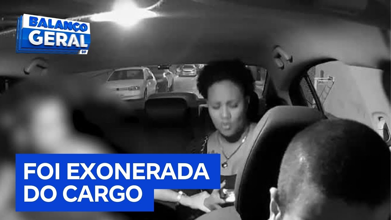 Ex-assessora de deputada agride e xinga motorista de aplicativo no DF | Balanço Geral DF