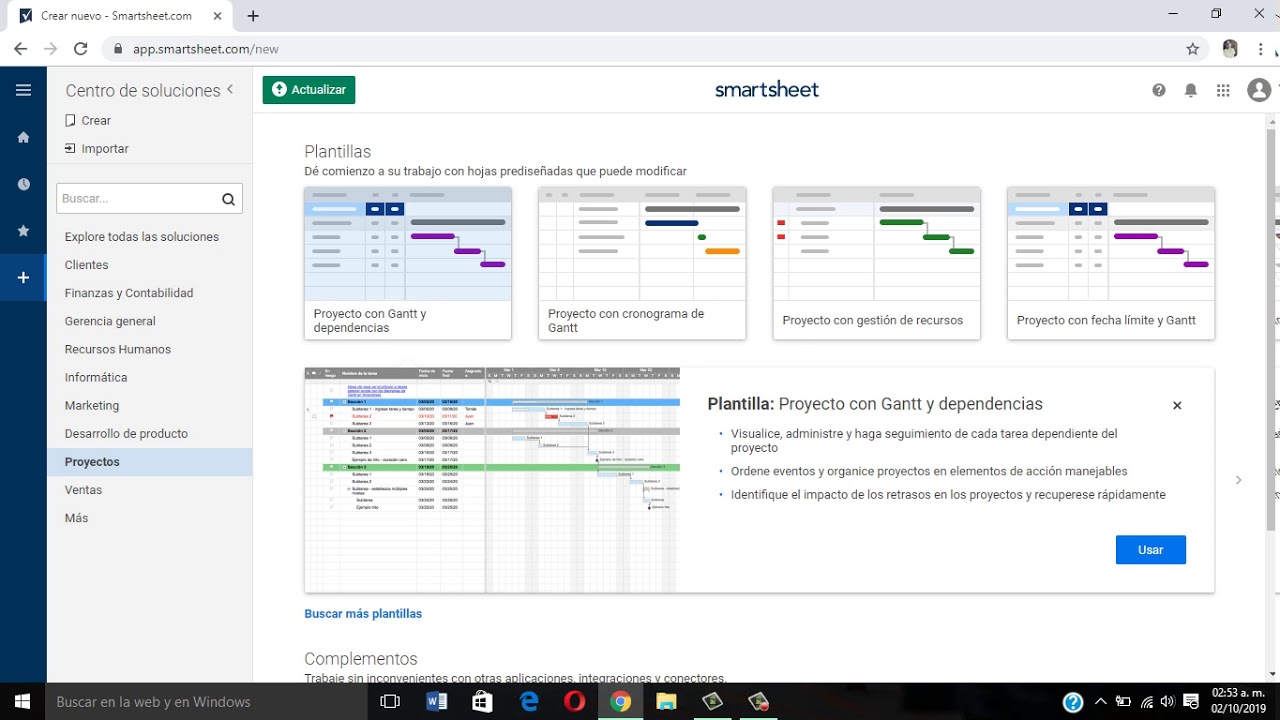 Tutorial de SmartSheet (Funciones y uso)