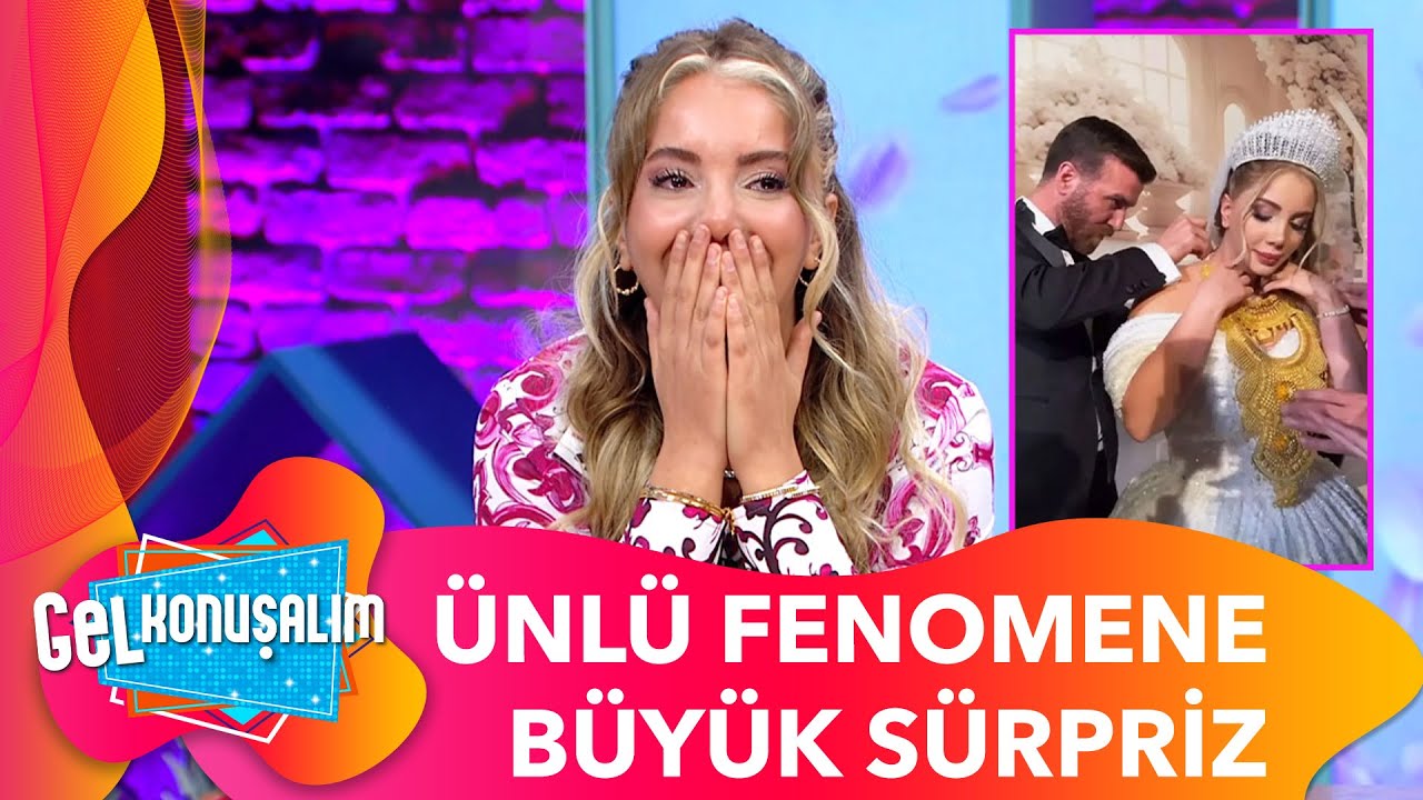 Gel Konuşalım'a Konuk Olan Aleyna Dalveren'e Canlı Yayında Sürpriz | Gel Konuşalım 142. Bölüm