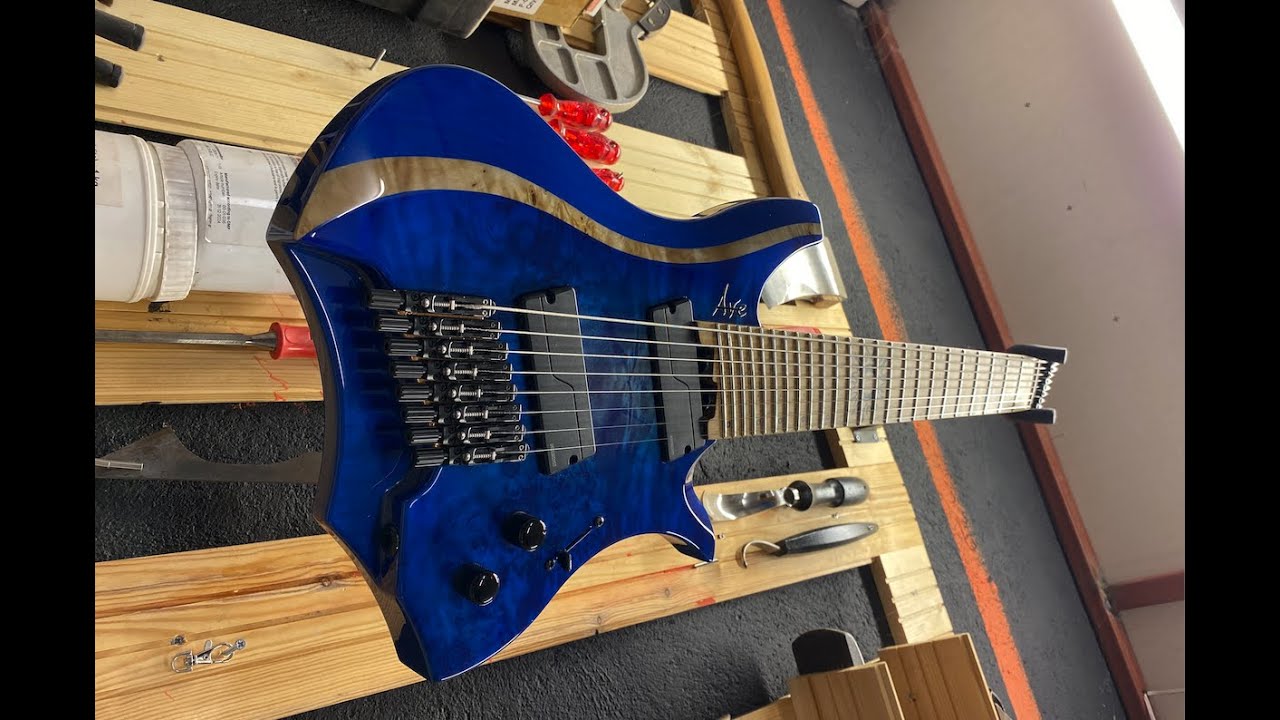 Ride. Built. Return. - 8 Strings Headless Guitar Build (Ave Guitars)