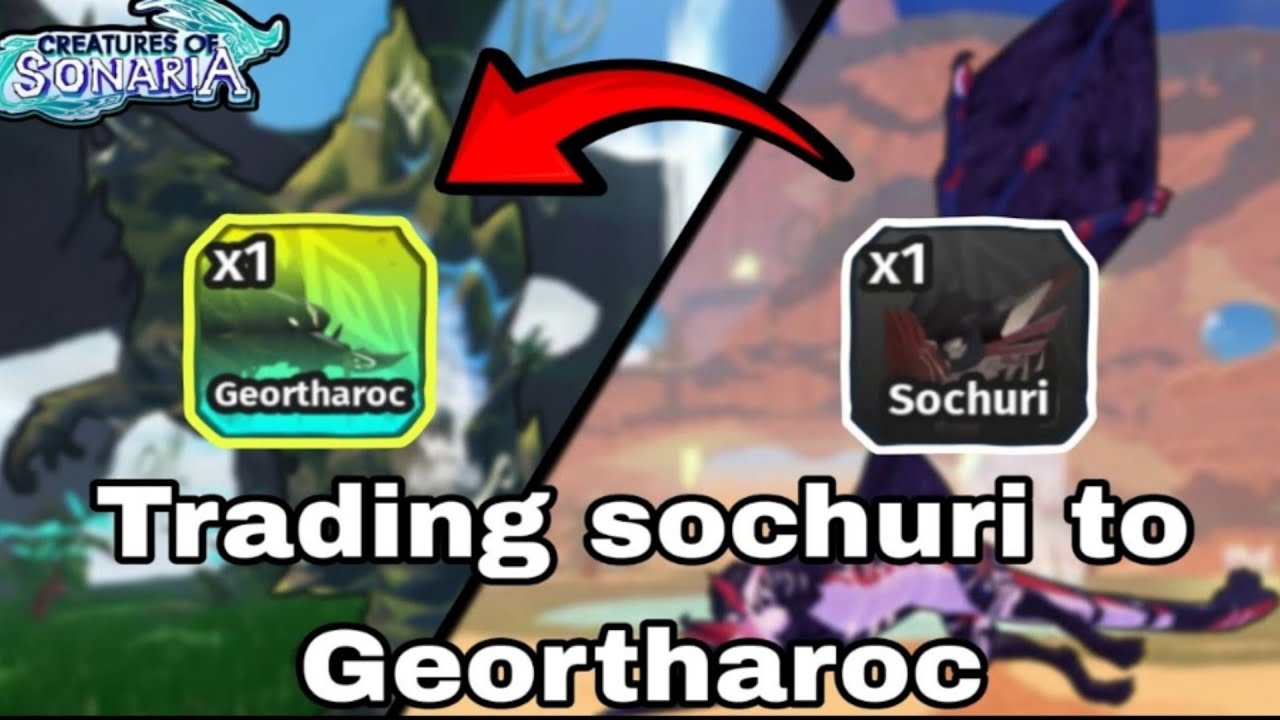 challenging myself to Trade sochuri up to Geortharoc in #creaturesofsanaria (part 1)