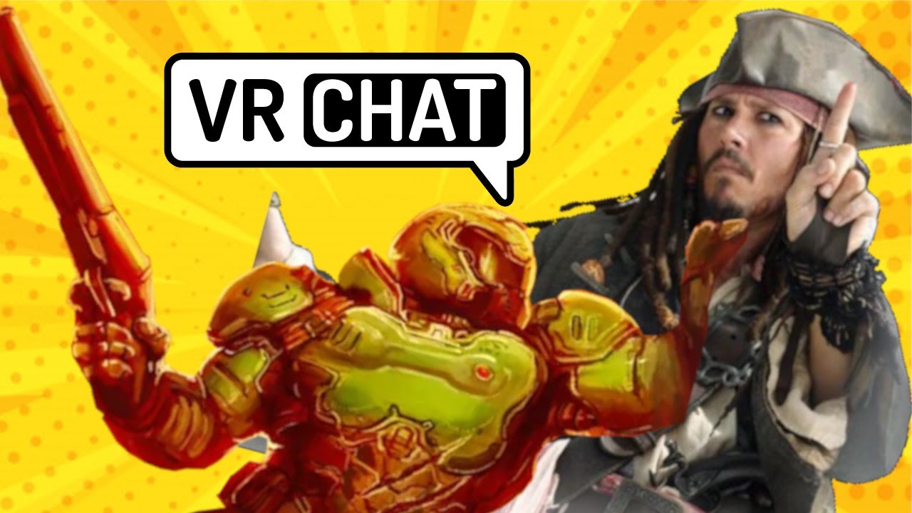 DoomSlayer Rips and Tears VRchat! Jack Sparrow gives advice!