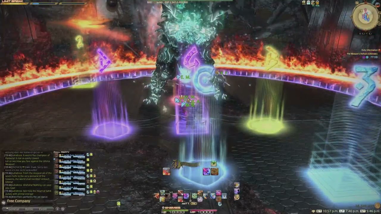 Final Fantasy XIV - Ultima's Refrain Ultimate (UWU) Bard POV