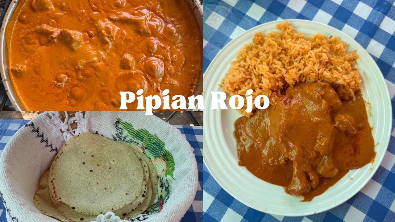 COMO HACER PIPI&Aacute;N ROJO CON POLLO