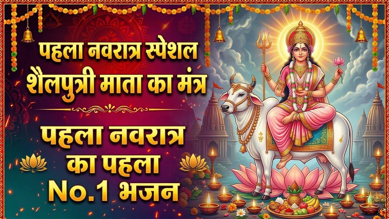 Maa Shailputri Darshan | Navratri Day 1 Special | Shailputri Mata Bhakti | First Day Navratri 2026