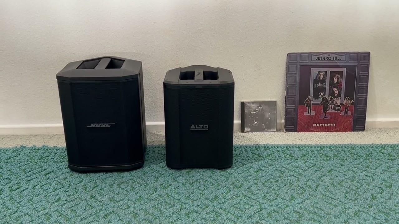Part 2 Max dB Volume Comparison, Bose S1 Pro VS Alto Busker, Round 2! Is The New Alto a Bose killer?