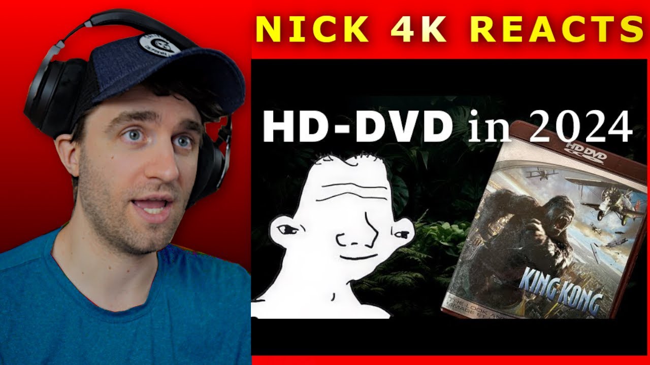 HD-DVD is Stupid and so am I because I Bought Some | NICK 4K REACTS