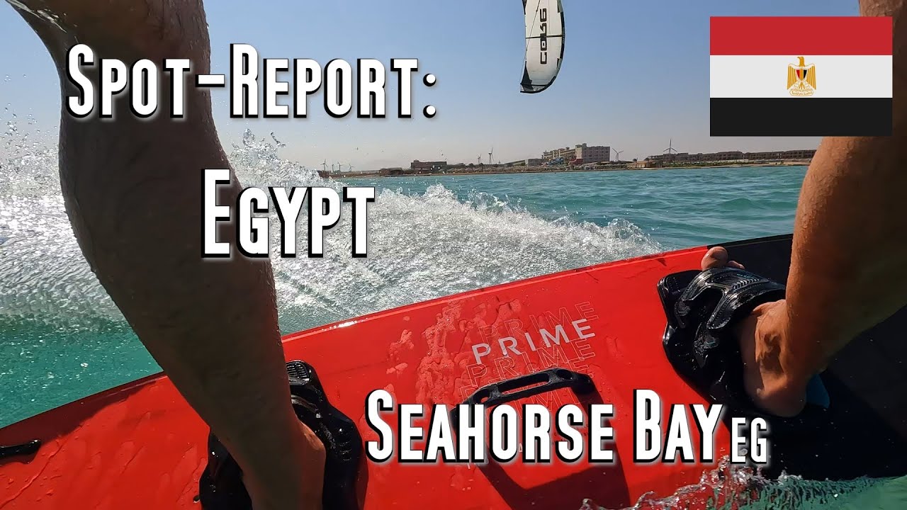 Spot-Report: Seahorse Bay, zwischen El Gouna und Hurghada, &Auml;gypten. Gast bei KiteWorldWide. Kitesurf