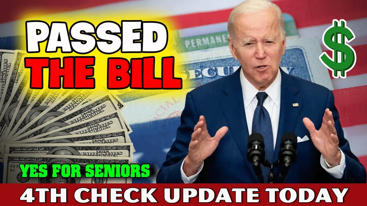 Stimulus Check 4th Update Today JUNE 2022 - PASSED THE BILL