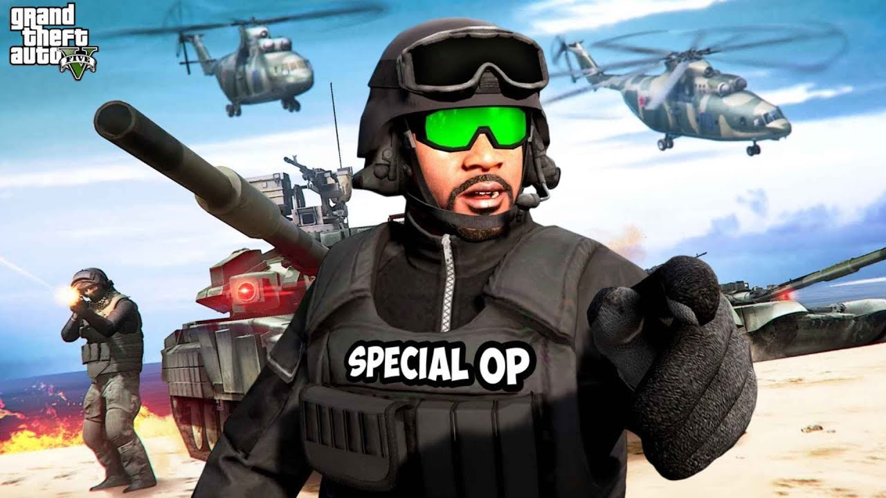 GTA 5 : Franklin Upgrade His House To SPECIAL FORCE Base In GTA 5 | SHINCHAN and CHOP