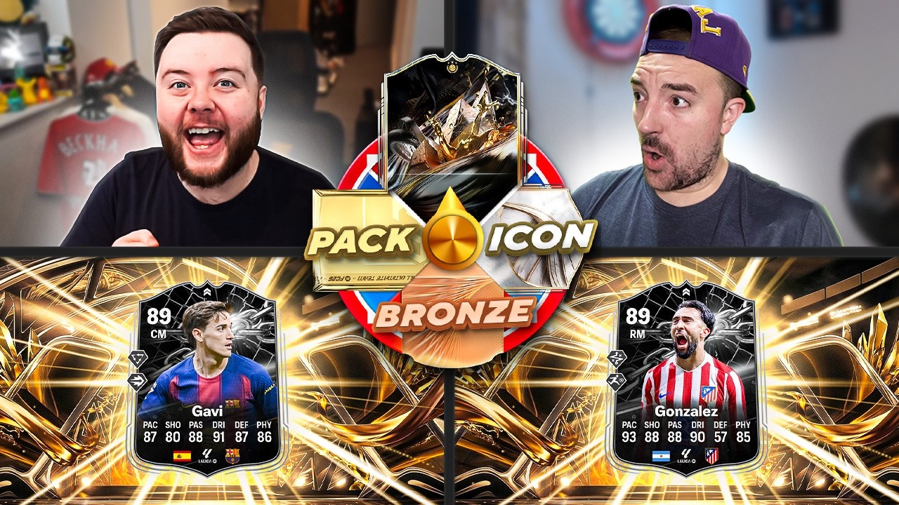 SHOWDOWN GAVI vs GONZALEZ PACK ROULETTE!