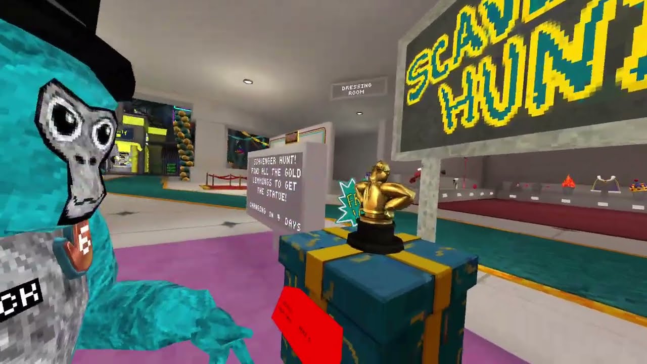 I Helped My Friend To Get The Gold Lemming Statue
