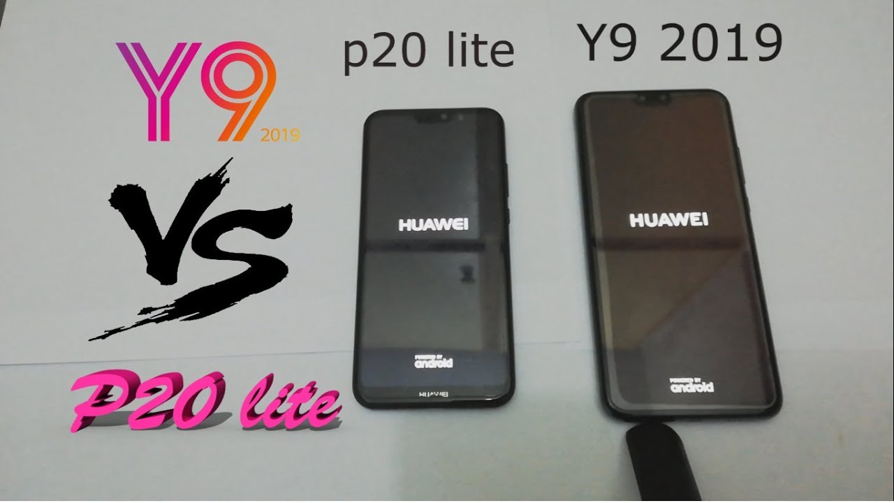 Huawei Y9 2019 VS Huawei P20 Lite Speed test and Comparison