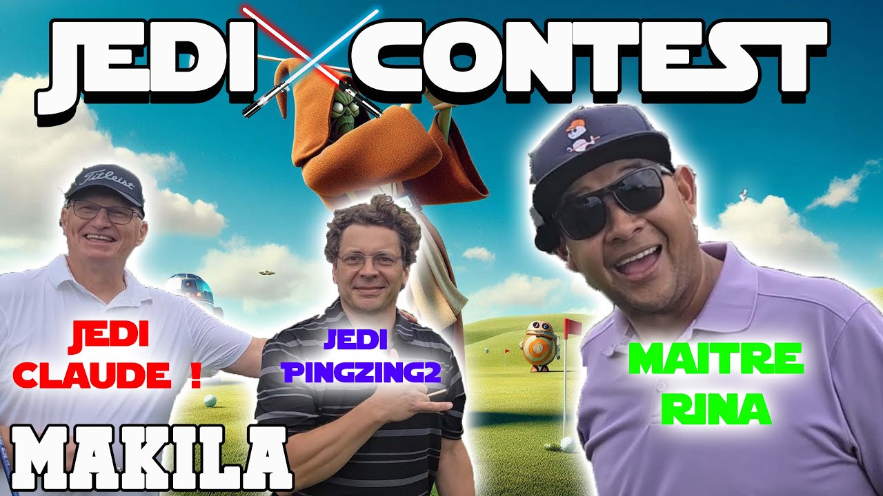 [TEAM LULU] VLOG GOLF N&deg;74:  Jedi contest !! matchplay avec @RinaGolf