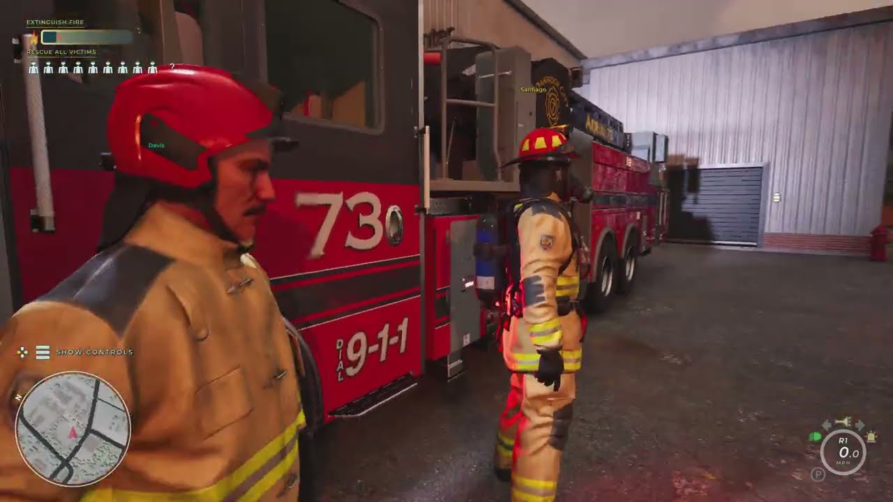 Firefighting Simulator: Ignite - The Dangers of Burnout - PS5 Gameplay