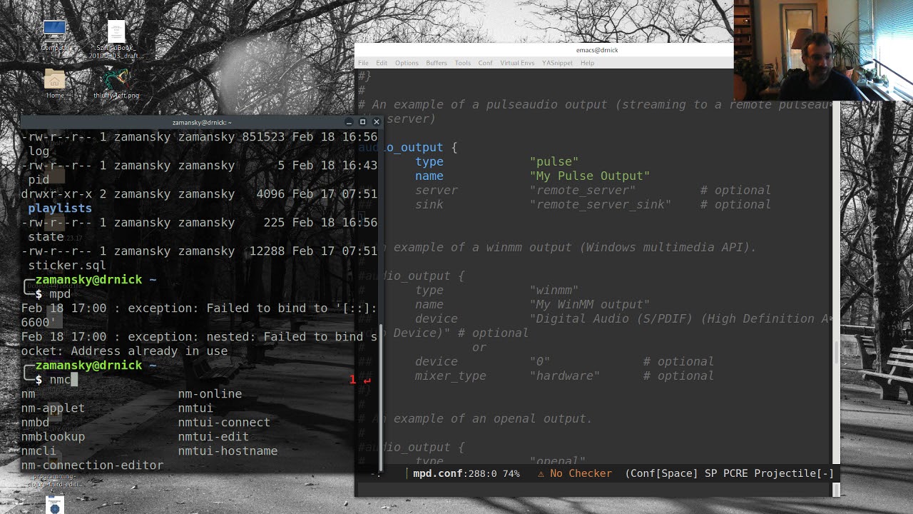 Использование Emacs 43 - Музыка